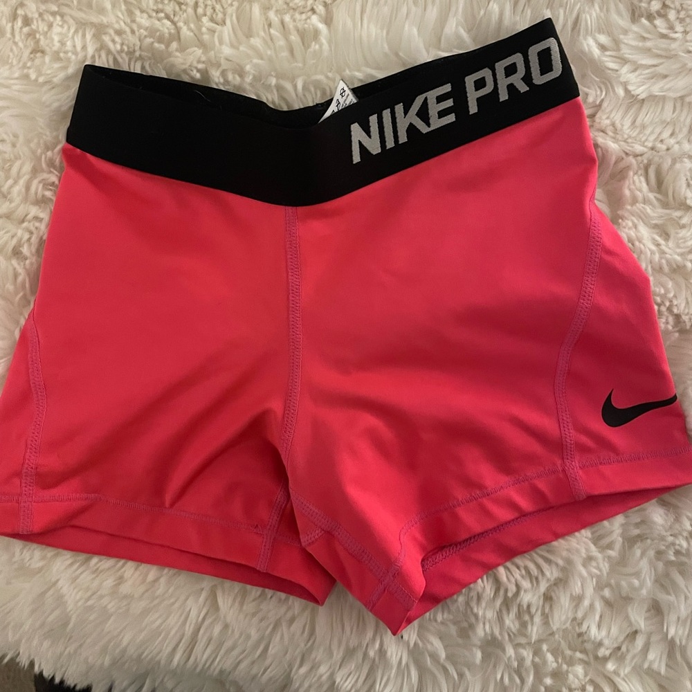 Nike pro short set girls youth Size small